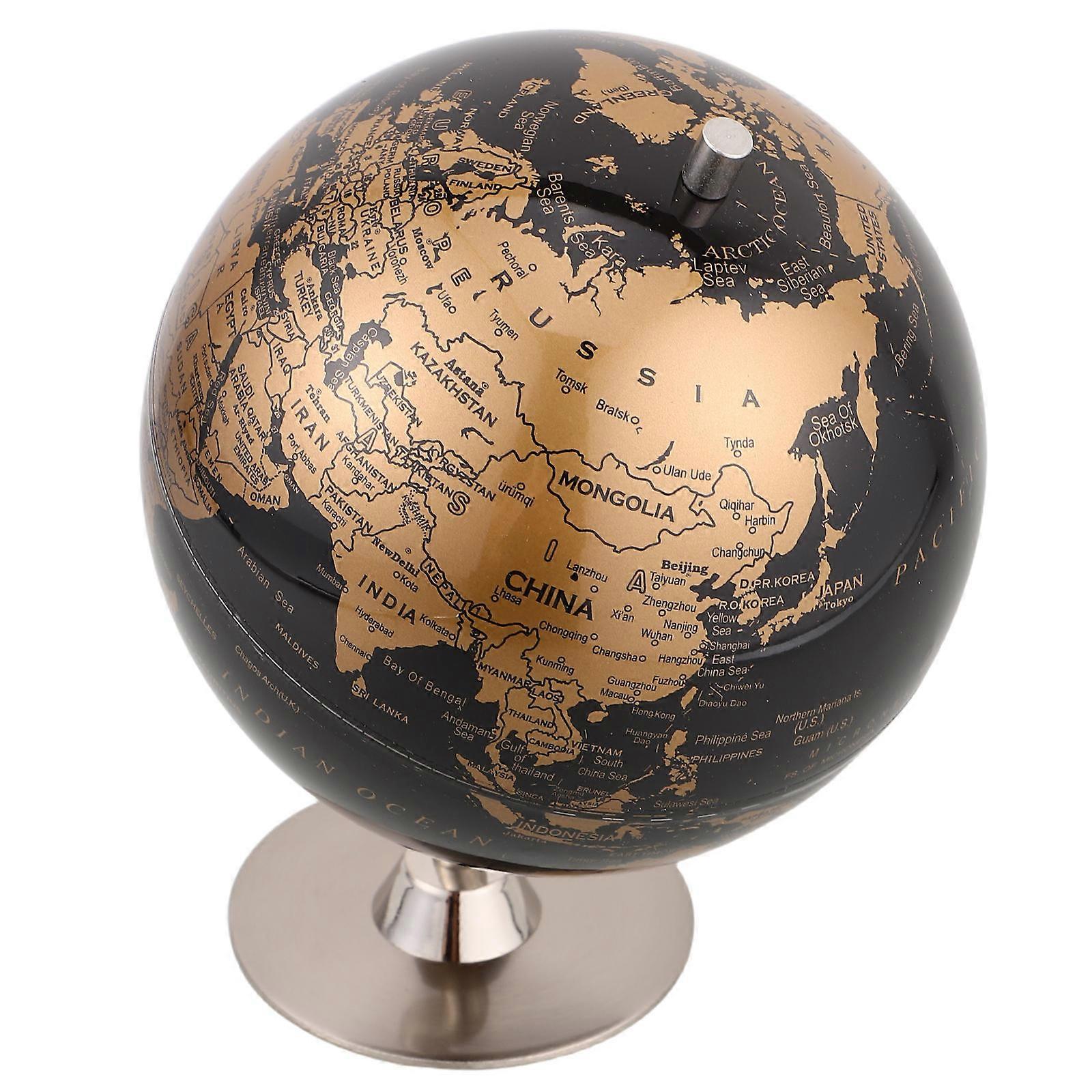Retro Globe for Kids Learning with Stand for Classroom Desk