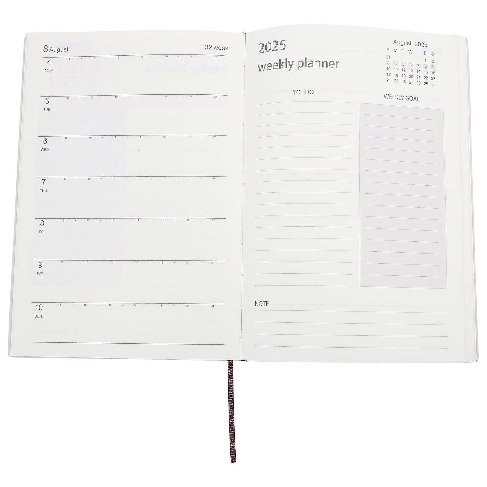 Portable Planner Multi-Function Note Book for Office Academic Organizer