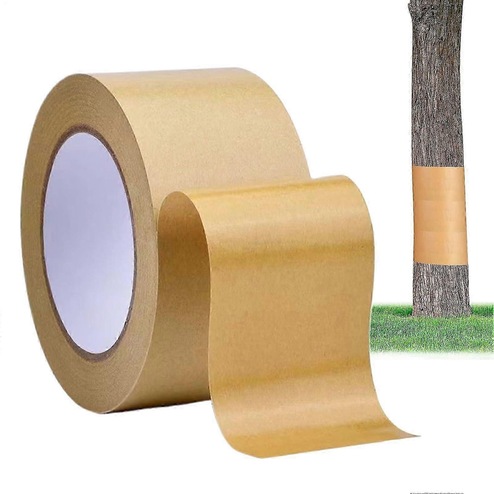 Tree Wrap Tape | Tree Wrap 164Ft x 2 Inch Heavy Duty Sticky Barrier Protection Tape for Fruit Trees and Shrubs