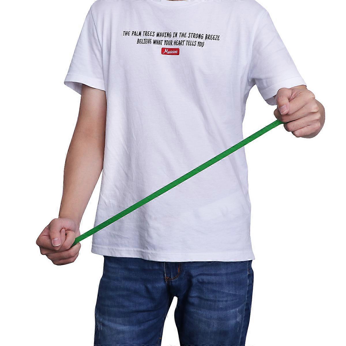 Exercise Pull Rope Yoga Pull Rope for Fitness 3Pcs Green Multifunctional Bands