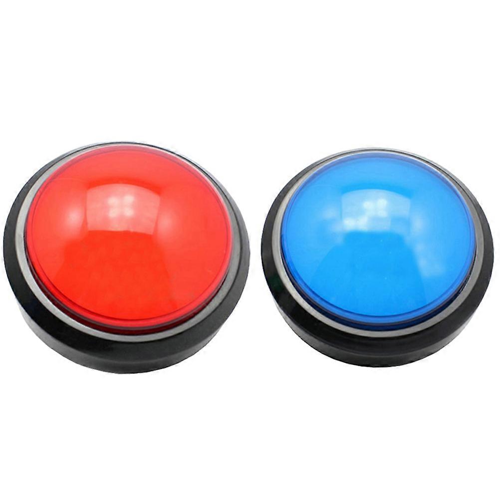 Game Answer Buzzer Electronic Responder Toy for Game Use 2Pcs Big Buttons
