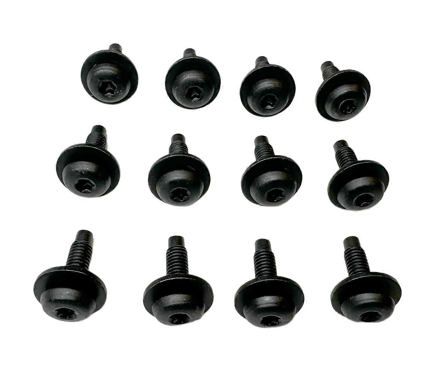 Roll Bar Torx Bolt Set for Jeep Wrangler TJ 19972006 Grade 8.8 AntiStrip RustProof Black Finish
