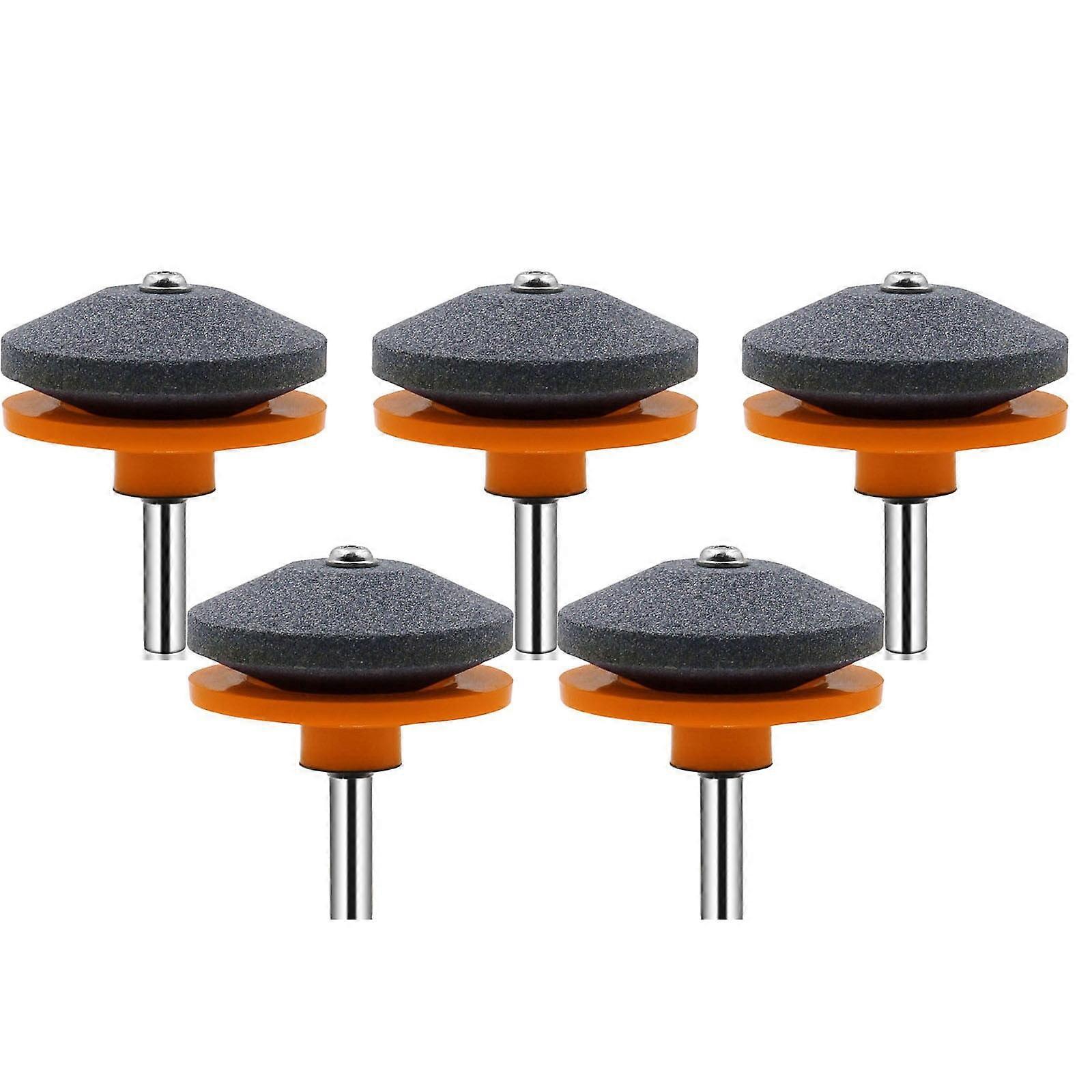 Yuseik Clearance 5Pc Lawn Mower Dull Blade Sharpener 1/3/5/10Pc C C, Pruning Pliers, (5*Knife Sharpener)