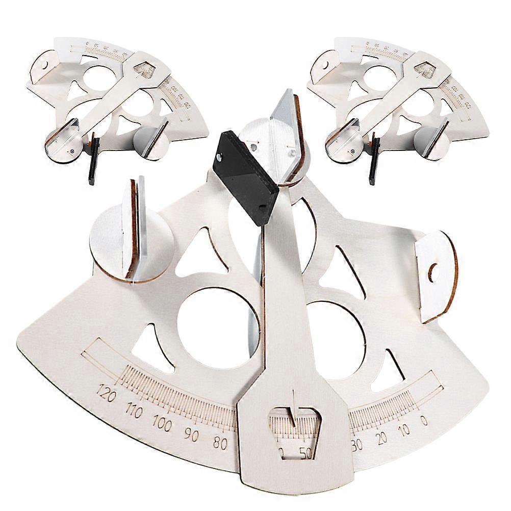 DIY Sextant Playthings Kit for Science Experiment Projects 3Sets Wood