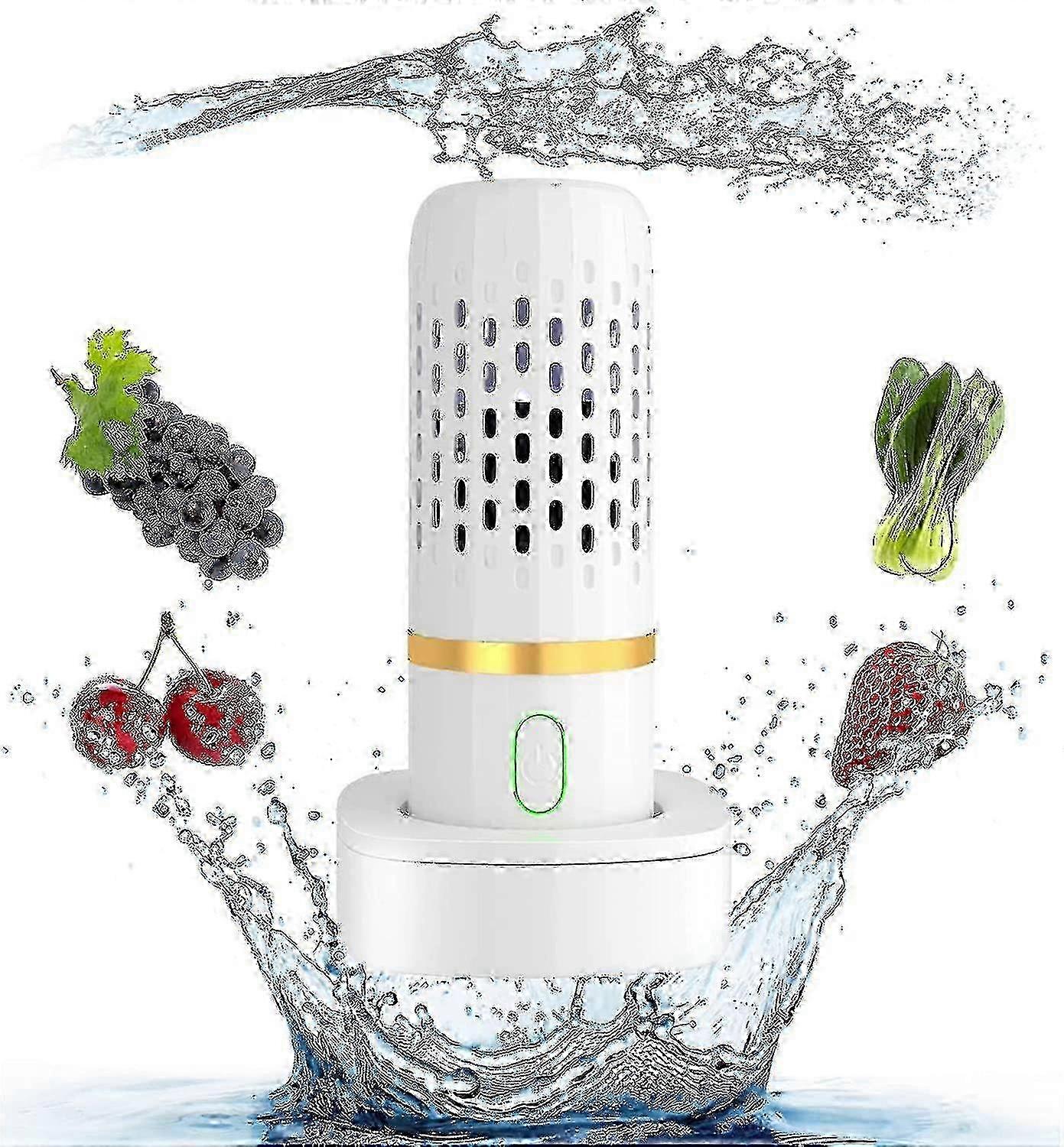 25-26 Fruit Fruit Cleaner Device And Vegetable Cleaning Machine,portable Fruit And Vegetable Purifier Usb Wireless