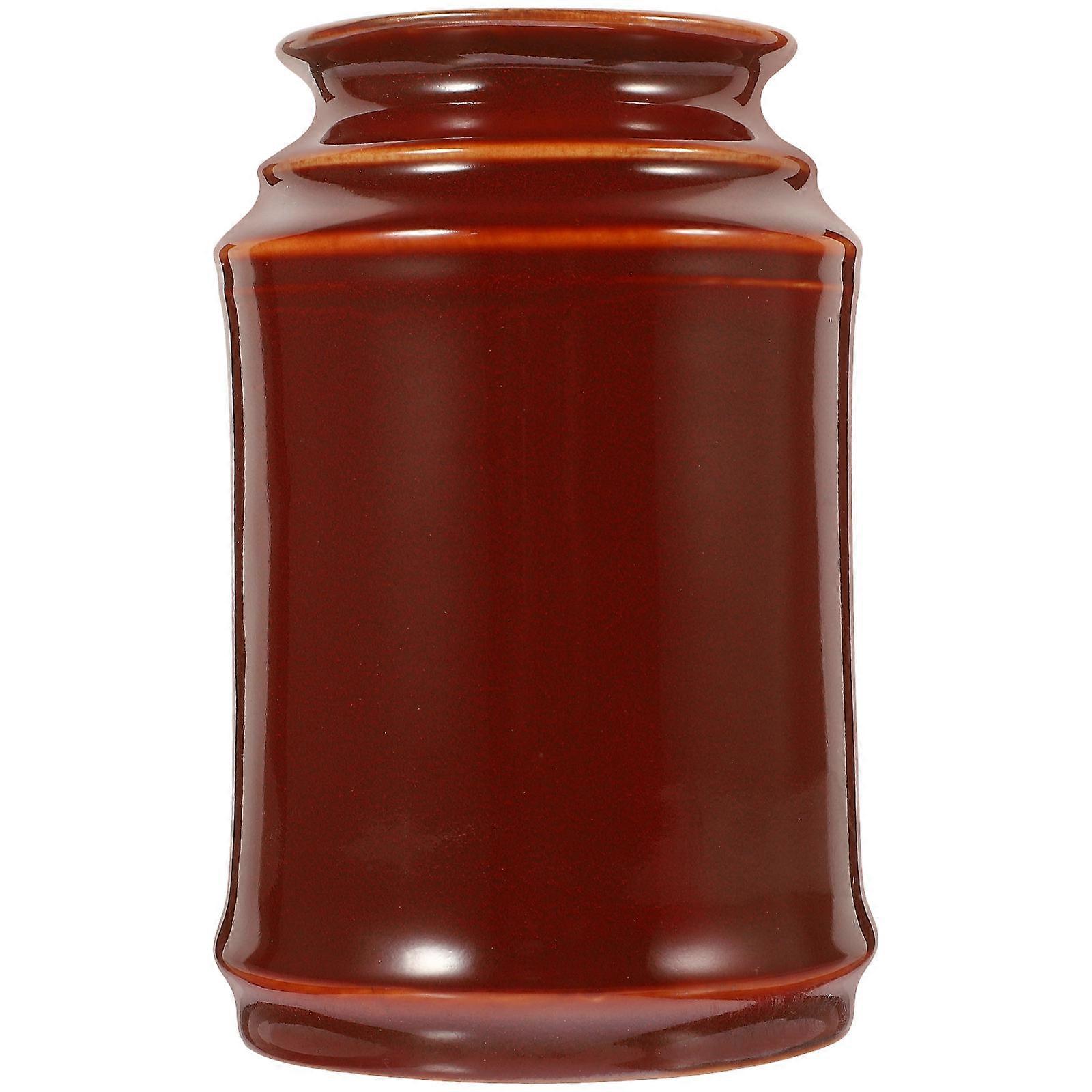 Convenient Kitchen Utensil Holder Ceramic Cutlery Storage Can 3Pcs