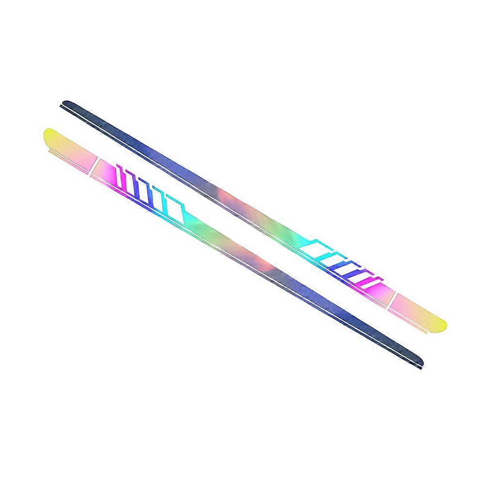 Vehicle Side Decorative Stickers PVC for Decor Use 2Pcs Set