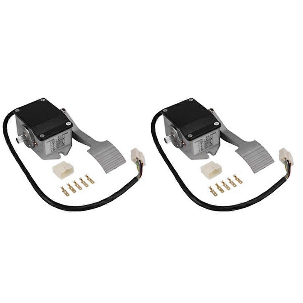 2pcs EFP-005 Electric Accelerator Pedal Electric Accelerator Pedal for Curtis