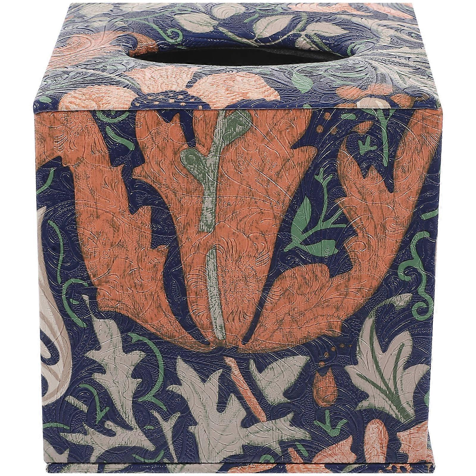 Multi Tissue Box for 2Pcs Household Storage and Holder