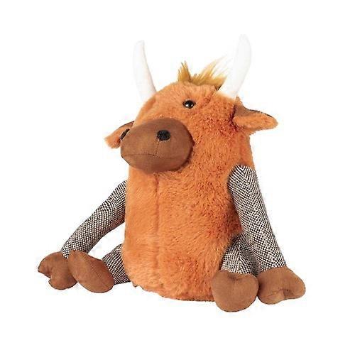 Furn Angus Highland Cow Door Stopper