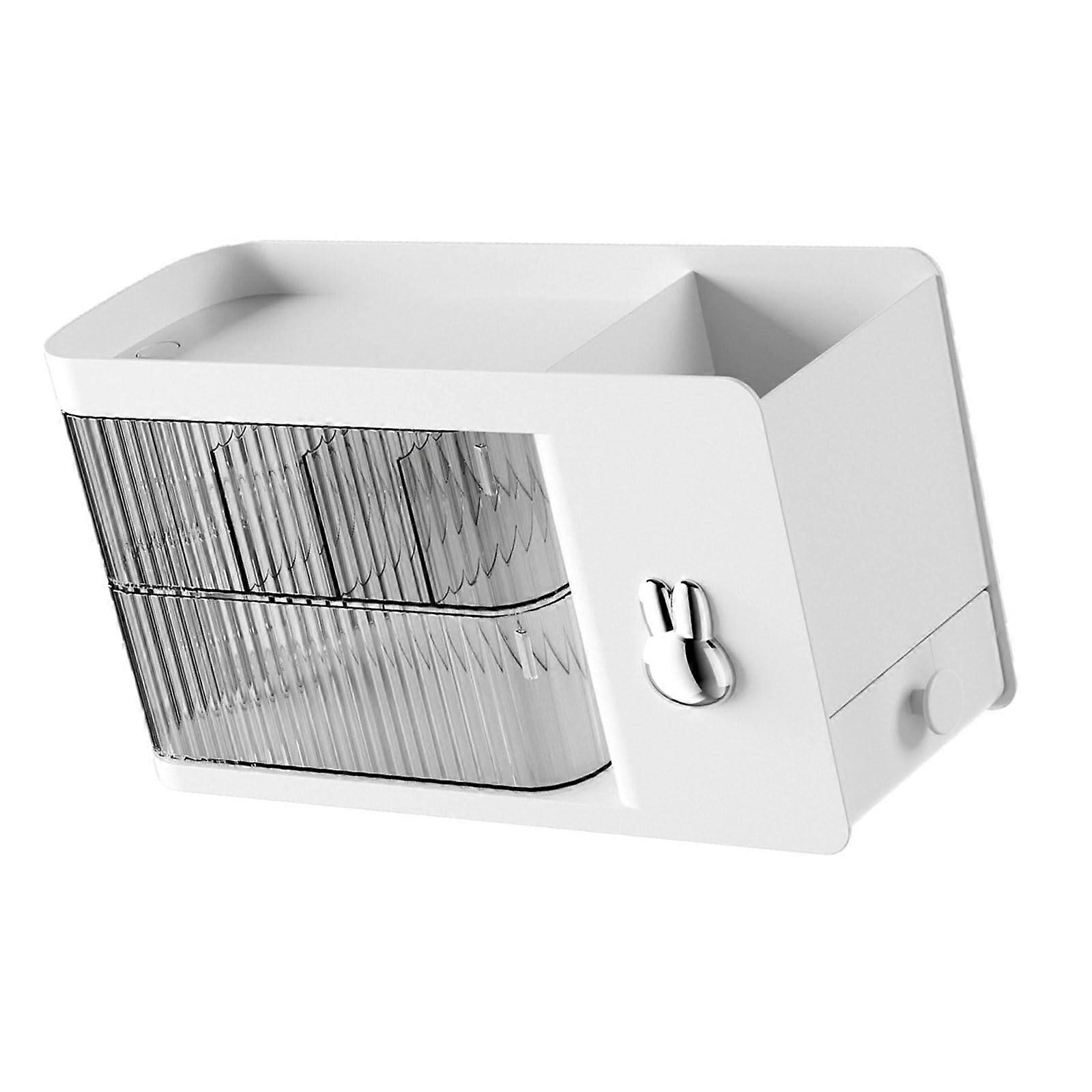 Wall Mount Cable Management Box with Compartments, Space Saving Organizer for Multiple Wires