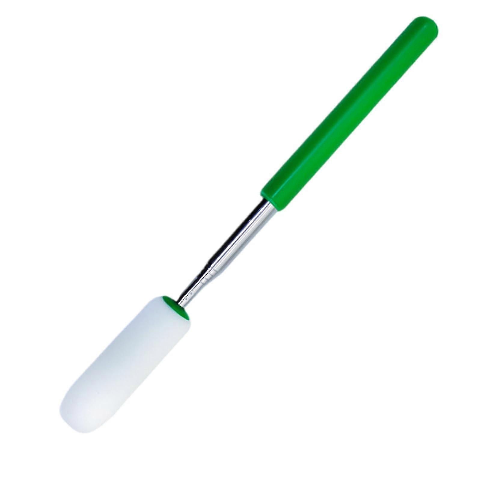 Ceramic Sponge Stick with Extendable Handle for Precision Pottery Cleaning and Narrow Shape Reach