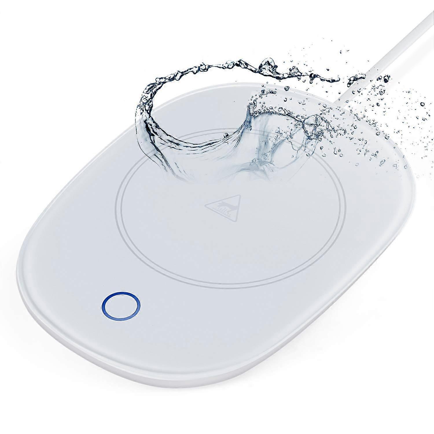 Coffee Mug Warmer with Automatic Shut Off, 131F Temperature Control, Silver for Office or Home