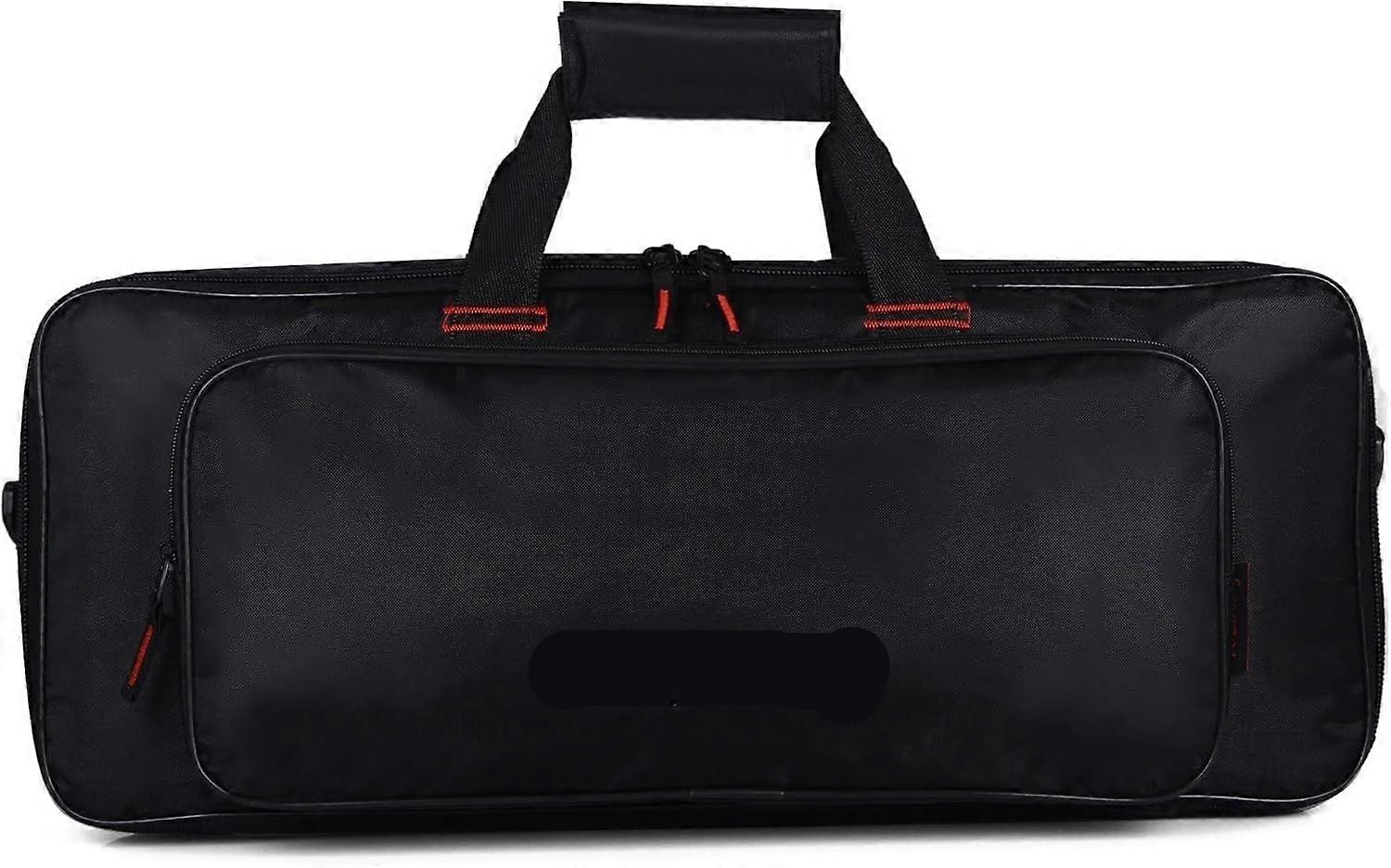 Keyboard Bag Waterproof Shockproof Padded Case for Electric Piano with Spacious Storage