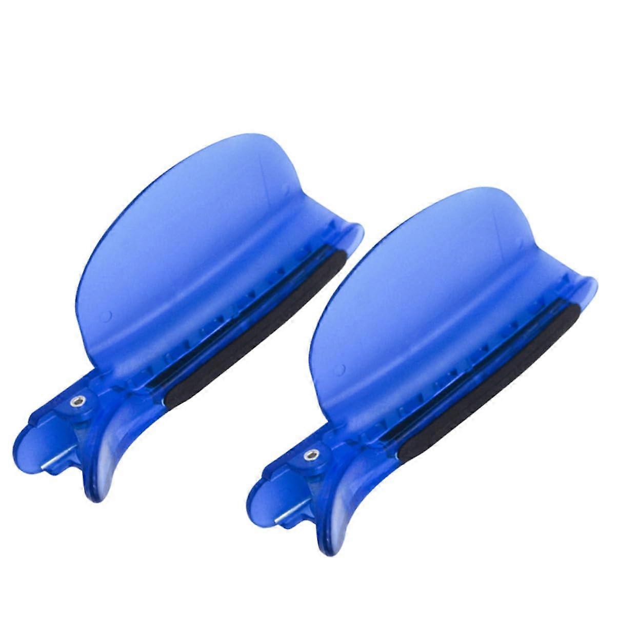 Hair Sectioning Clips for Hair Extensions Highlighting Salon Use Durable Plastic 2pcs