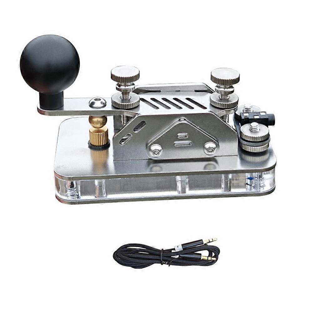 CW Morse Code Practice Key Manual Toggle Switch for CW Radio Station Shortwave Telegraph Transmissions
