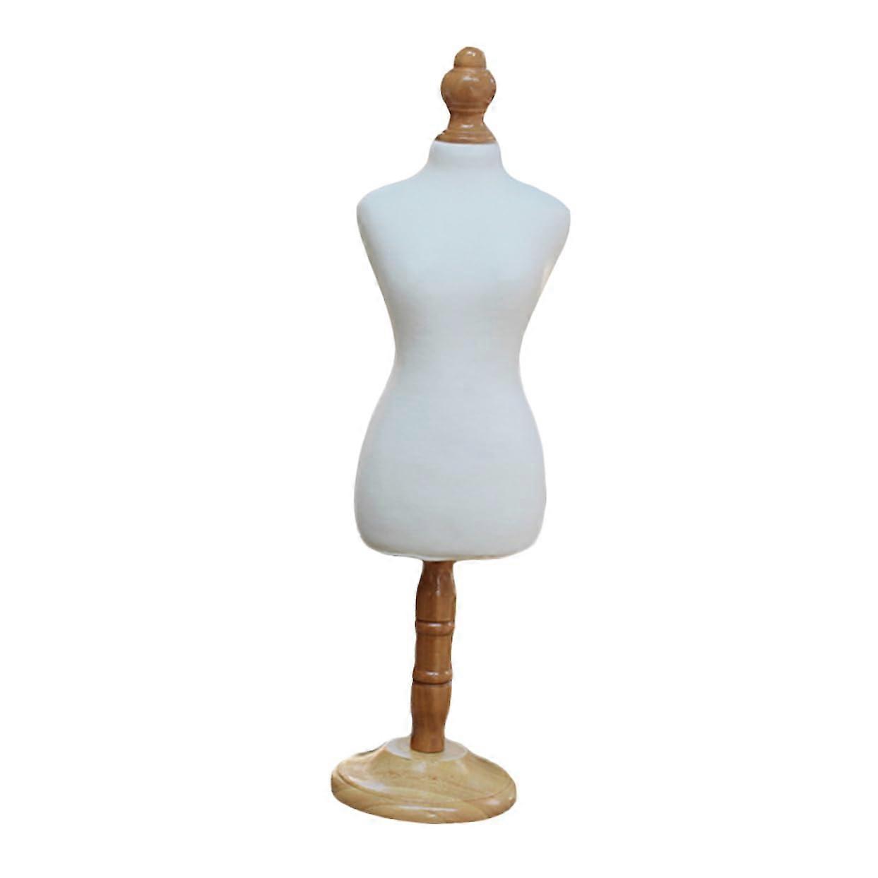 Pet Clothing Display Mannequin with Stable Wooden Stand for Realistic Dog Coat Presentation