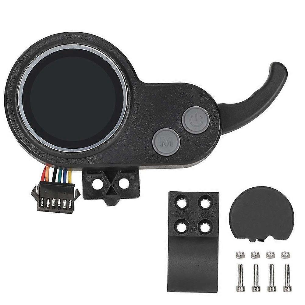 E-Scooter LCD Display 36V/48V/52V/60V Digital Display 6-Pin Connector LCD Speedometer for JP Controllers