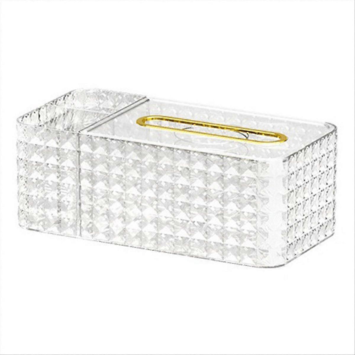 Luxury Wind Tissue Box Simple Paper Box Creatives Table Storage Box-B