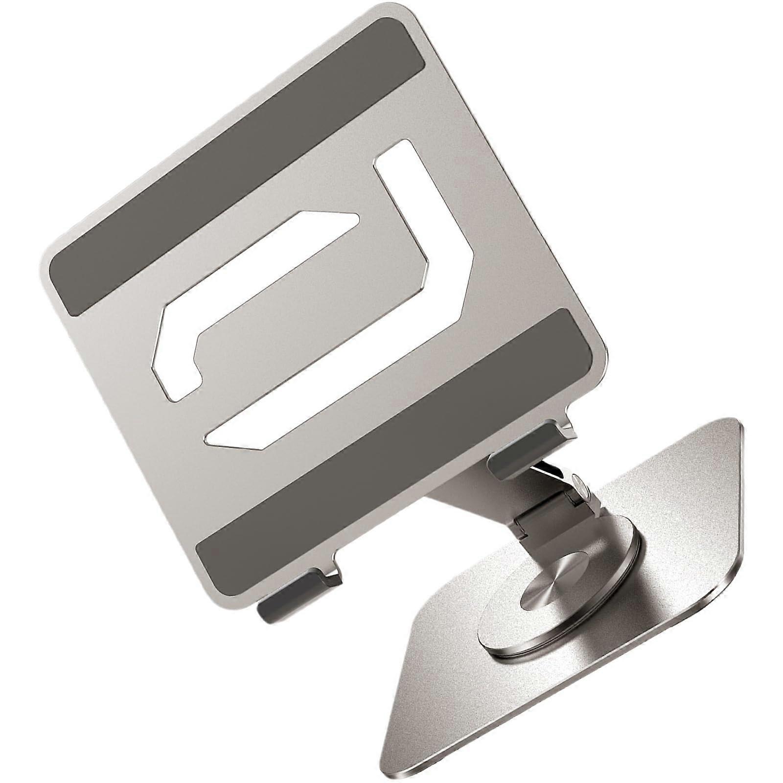 Adjustable 360 Rotating Tablet Stand, Foldable Aluminum Holder for iPad with Heat Dissipation