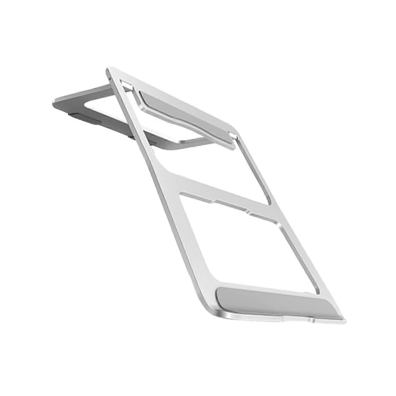 Adjustable Aluminum Laptop Stand with Ergonomic Viewing Angle and Stable Triangle Support for Desk