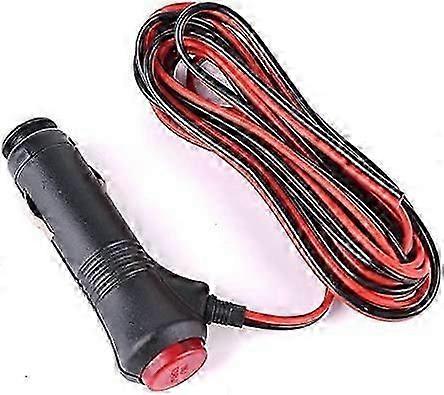 1.5m Car Cigarette Lighter Cable Connector with Switch
