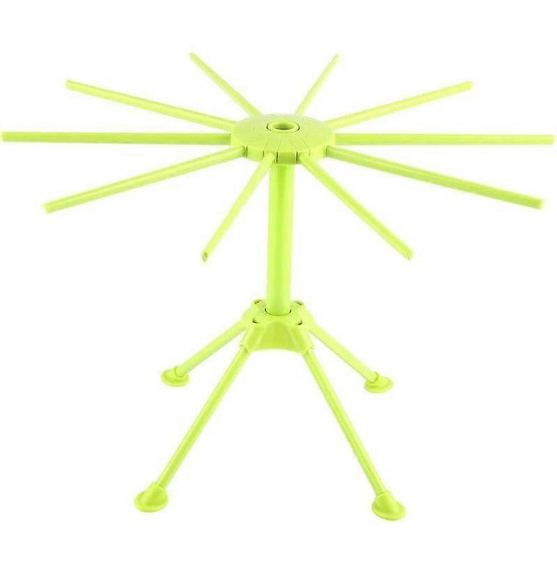 Spaghetti Pasta Dryer Drying Rack Foldable Drying Rack Kitchen Grid Drying Tool (green)