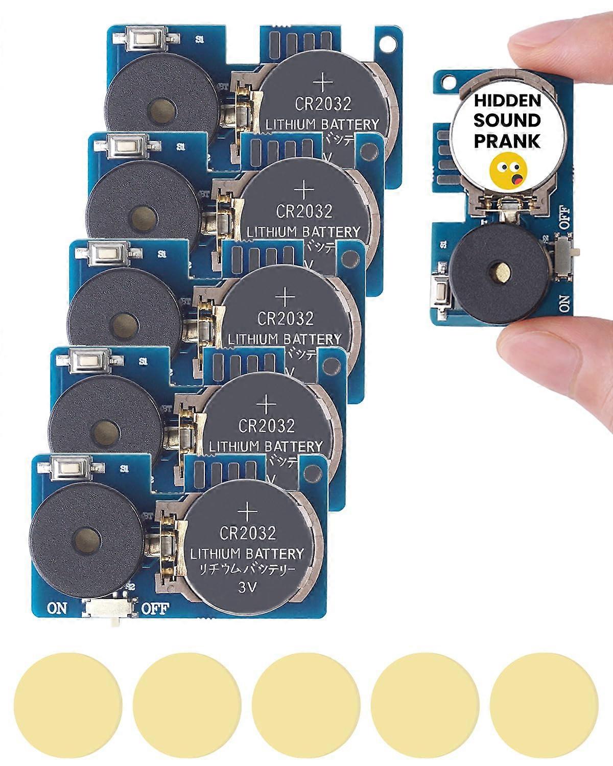 Prank Noise Maker with Random Interval Sounds, Long Battery Life Hidden Cricket Chirping Device