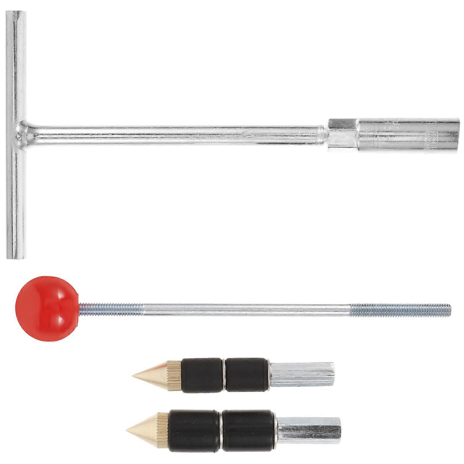 Water Stop Needle Plumbing Tool for Leak Fixing 1Set with Wrench