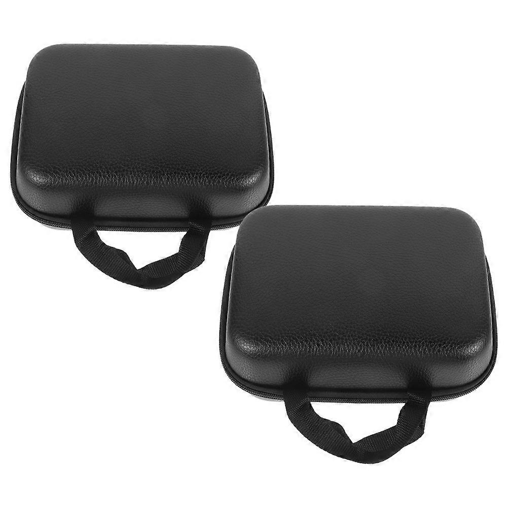 Fishing Reel Case Eva Protective Sleeve for Storage 4Pcs Black Set