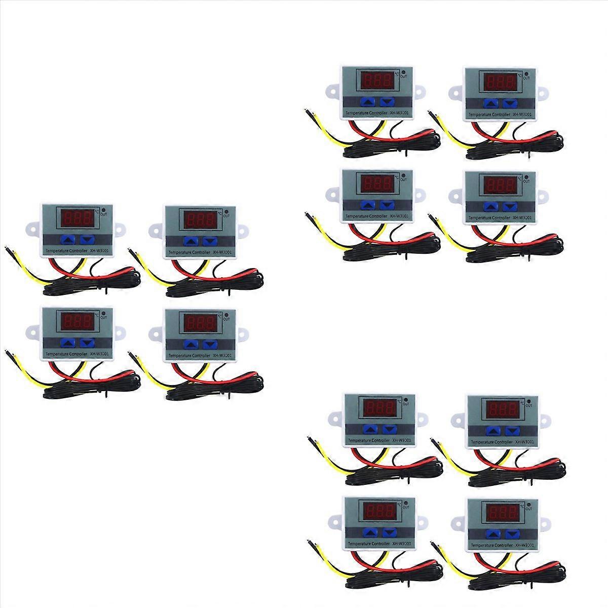 4Pcs 220V Ac Digital Led Temperature Controller Xh-W3001