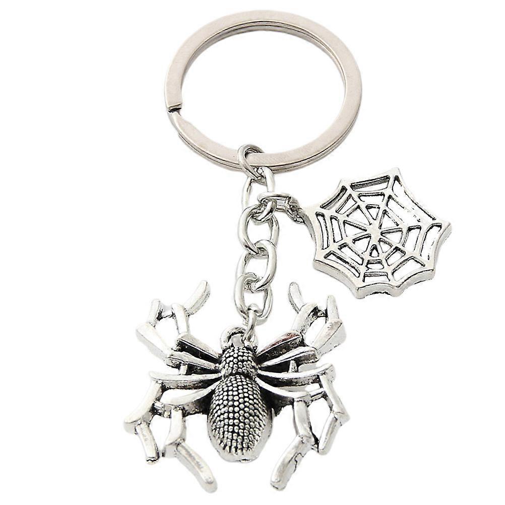 Creative Gift Keychains Halloween Spider Keychain for Decoration