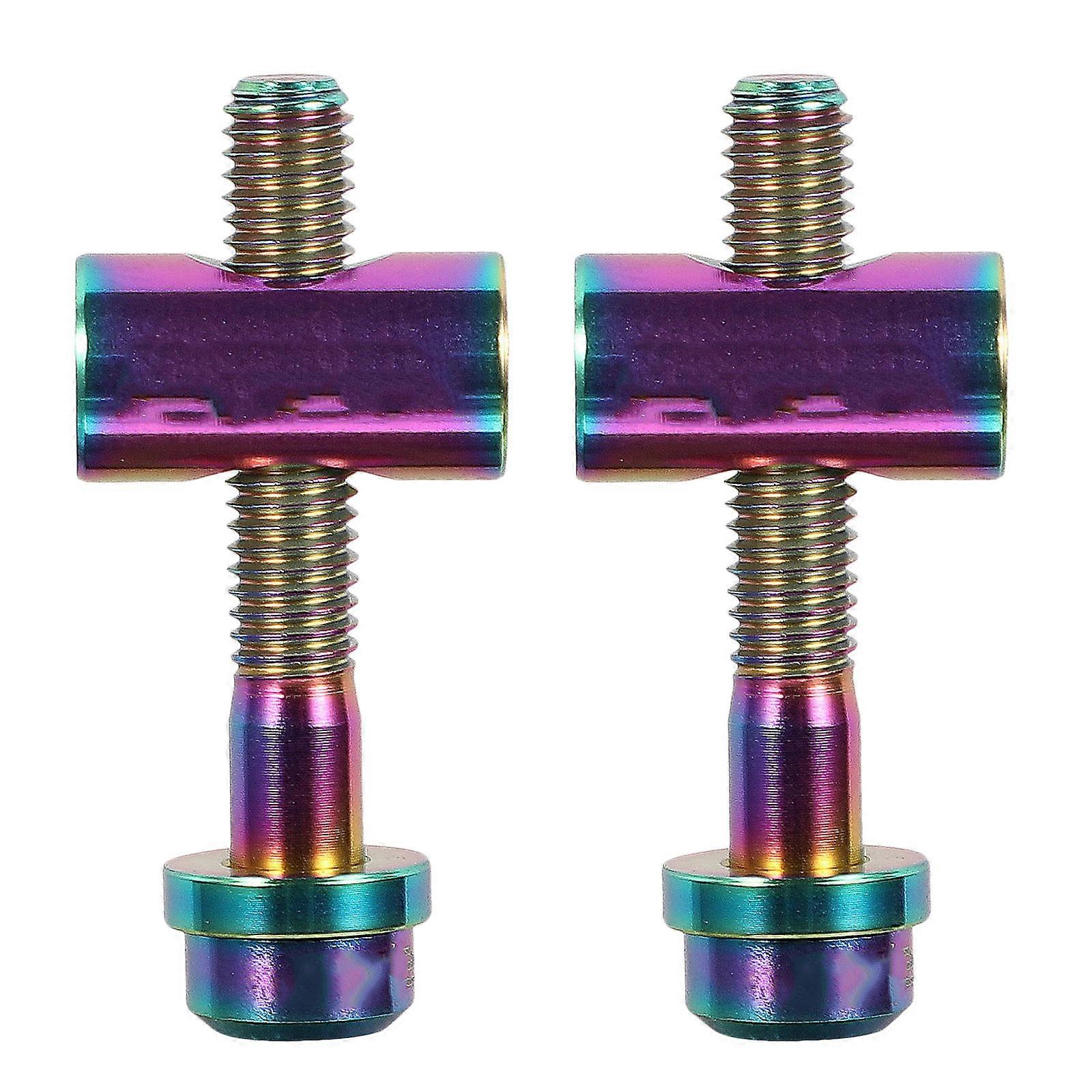 Seatpost Screw Durable Connection Cyclists Precision Threads 3.50X1.40X0.70CM 2Pcs