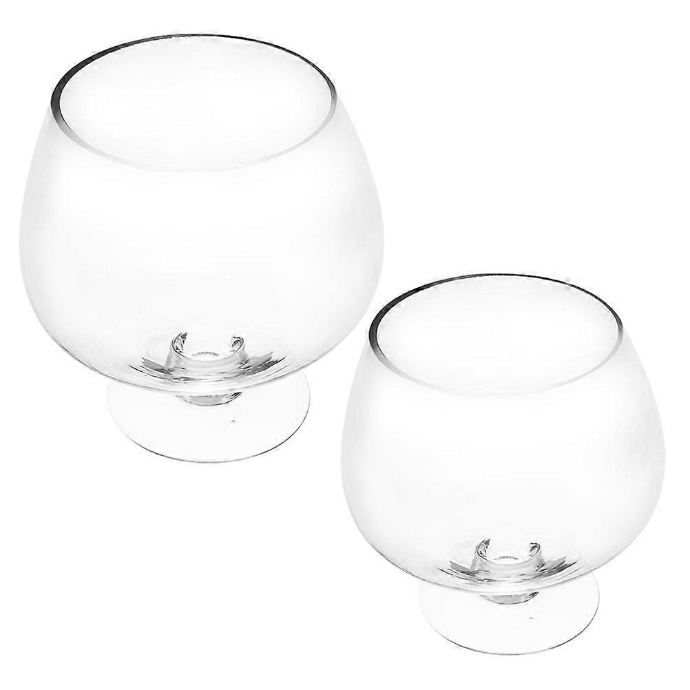 Clear Betta Tank Multi-Function Fish Tank 2Pcs Transparent Glass Tanks