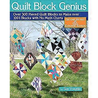 Quilt Block Genius, utvidet andre utgave: 1001 Pieced Quilt Blocks og Ingen matematiske diagrammer