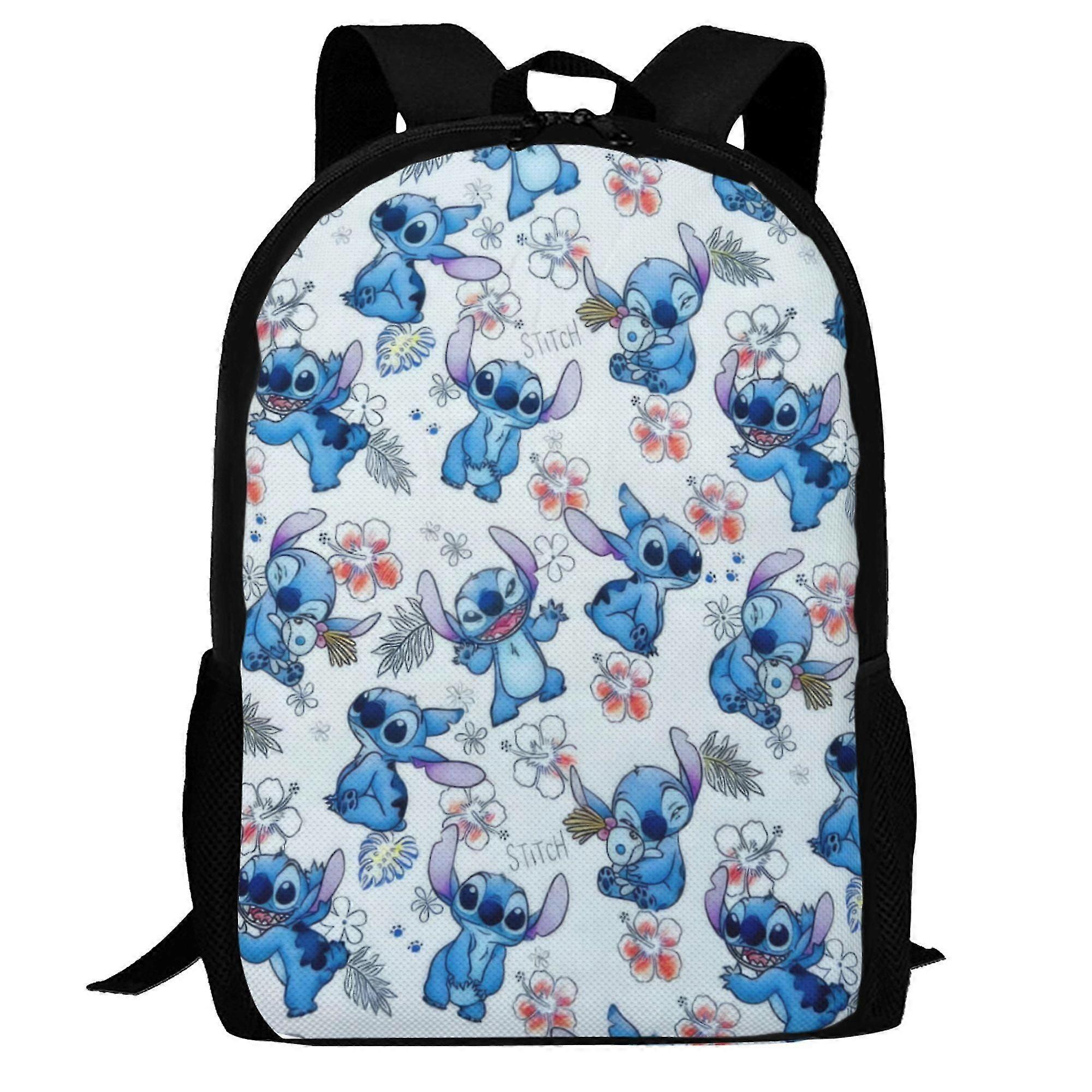 j4268 Lilo & Stitch Backpack for Kids Boys Girls Large Capacity Multifunction School Backpacks Lightweight Sports Travel Laptop Bag Daypack e4268