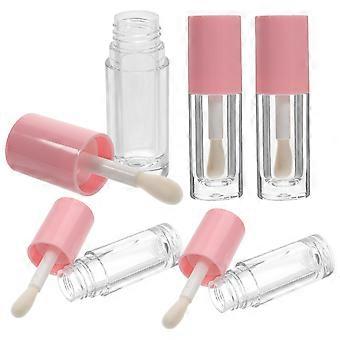 5pcs Empty Lip Gloss Tube with Wand Lip Gloss Containers Lip Balm Lip Oil Bottles 6ml