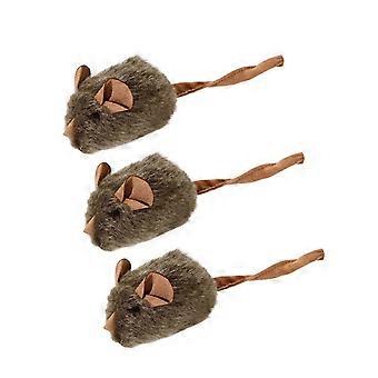 Automatisch piepend muisje voor katten die zich vervelen, met automatische detectie en meerdere geluidsstanden, leuk speeltje om achteraan te jagen, meerkleurig.