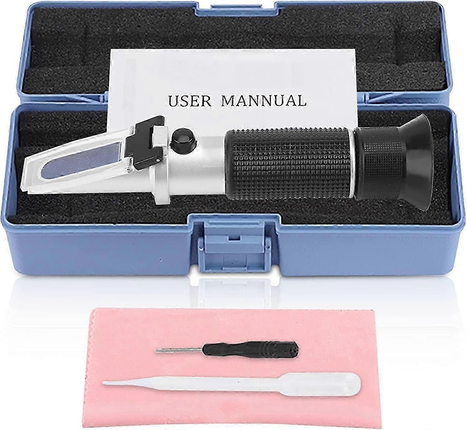 Professional Refractometer, Portable Refractometer for Beverage Testing