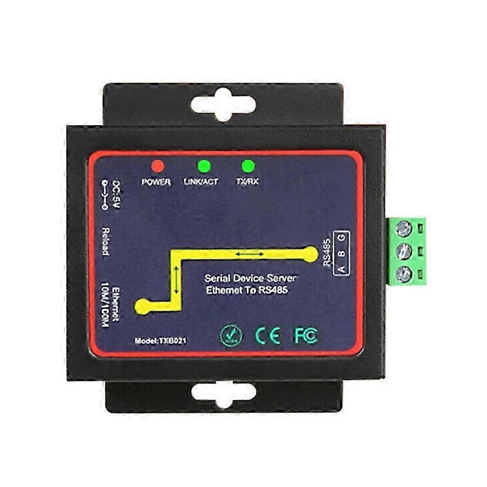ממיר RS485 ל-TCP/IP מודול שרת Ethernet ממיר תקשורת (תקע האיחוד האירופי) MMD