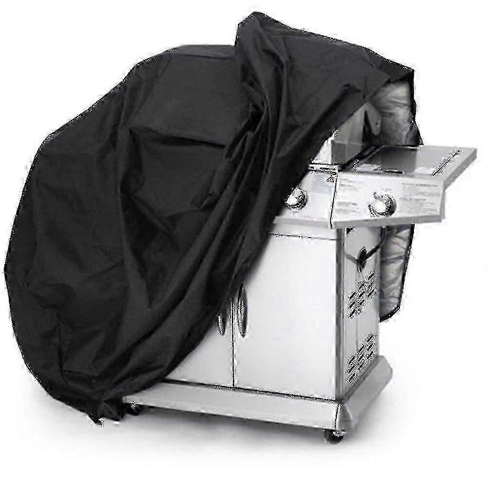 Funda de almacenamiento para barbacoa (BBQ) negra, resistente e impermeable.