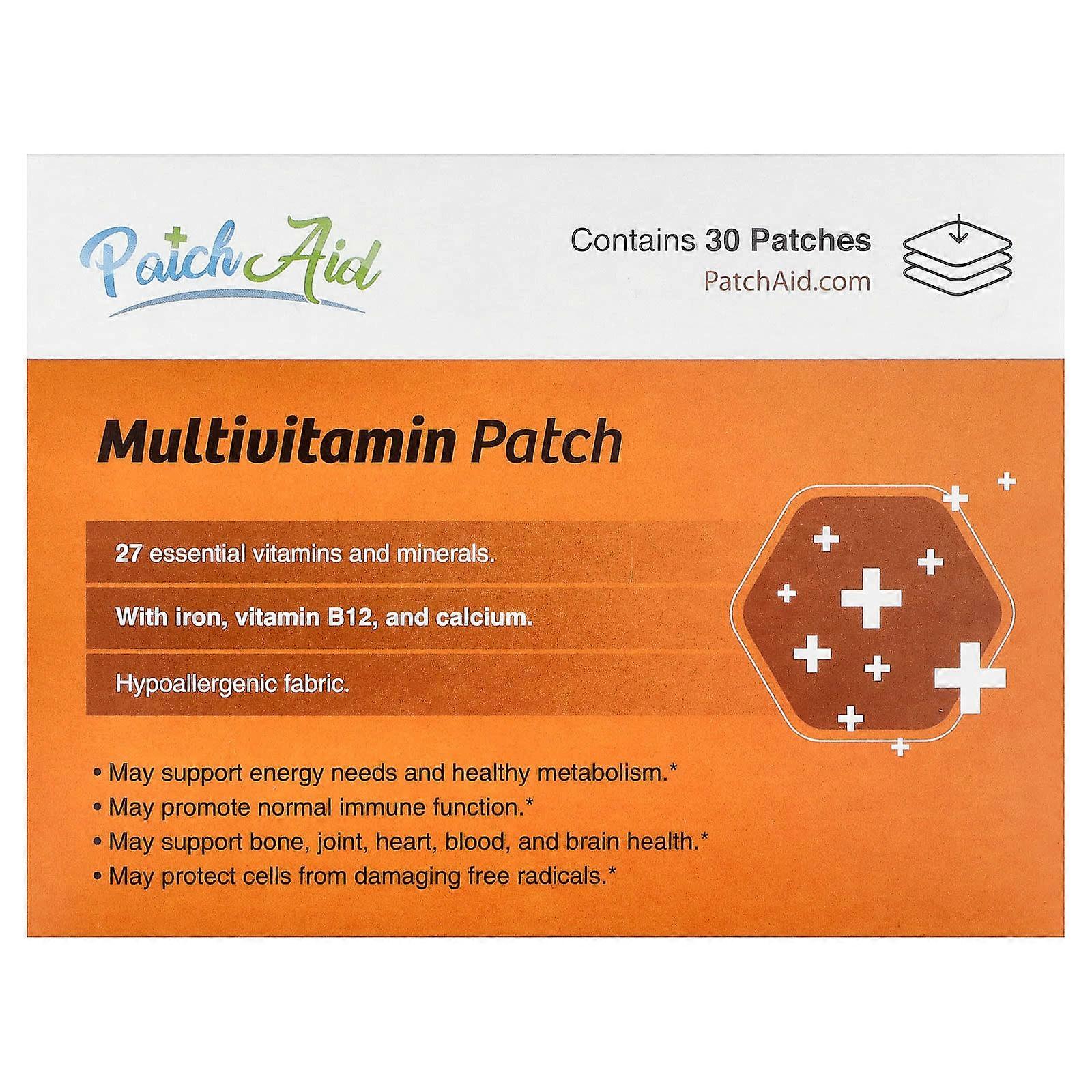 PatchAid, Multivitamin Patch, 30 Patches