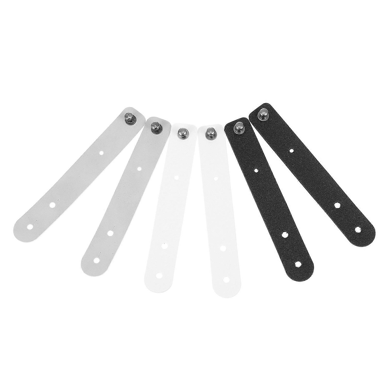 Cable Organizer Buckle Ties for Data Line Management 6Pcs Pack