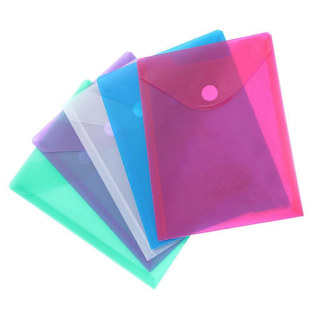 File Folder Office File Folder for Storage Use 10Pcs Assorted Color Storage