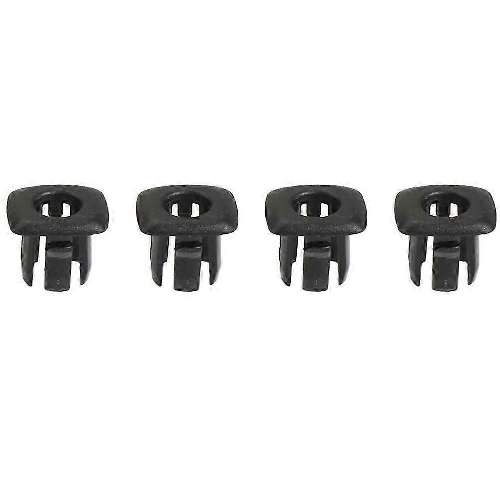 Door Pin Guide Trim Panel Locking Knob Button Cover Black Car