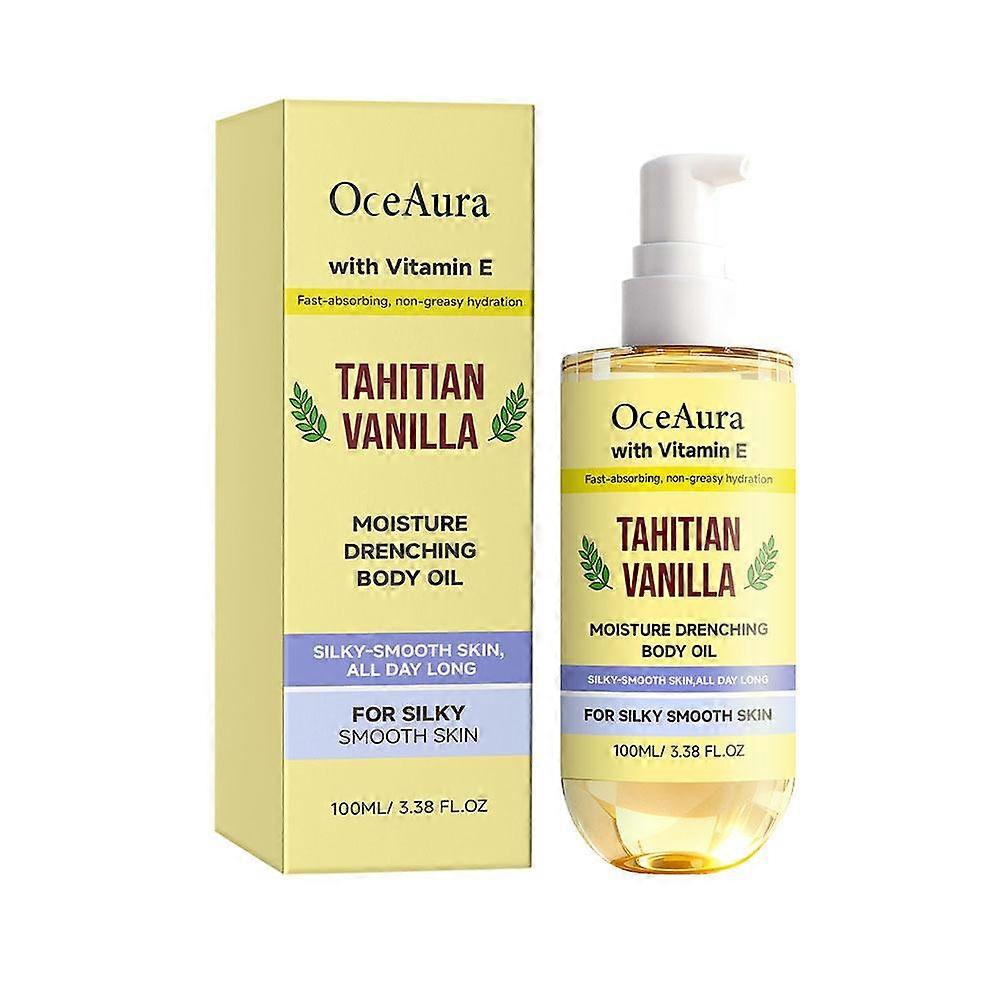 Tahitisk vaniljkroppsolja 100ml - Med vitamin E