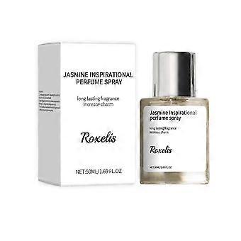 Jasmine Perfume Spray - Parfum de fruits frais longue durée, 50ml, arôme élégant pour une confiance toute la journée