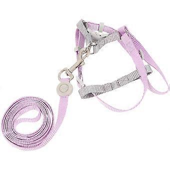Kitten Harness and Leash Set for Cat Walking 3Sets Outdoor Use