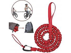 Bogserlina Cykel Barn dragrep med säkerhetskrok, 3m stretch
