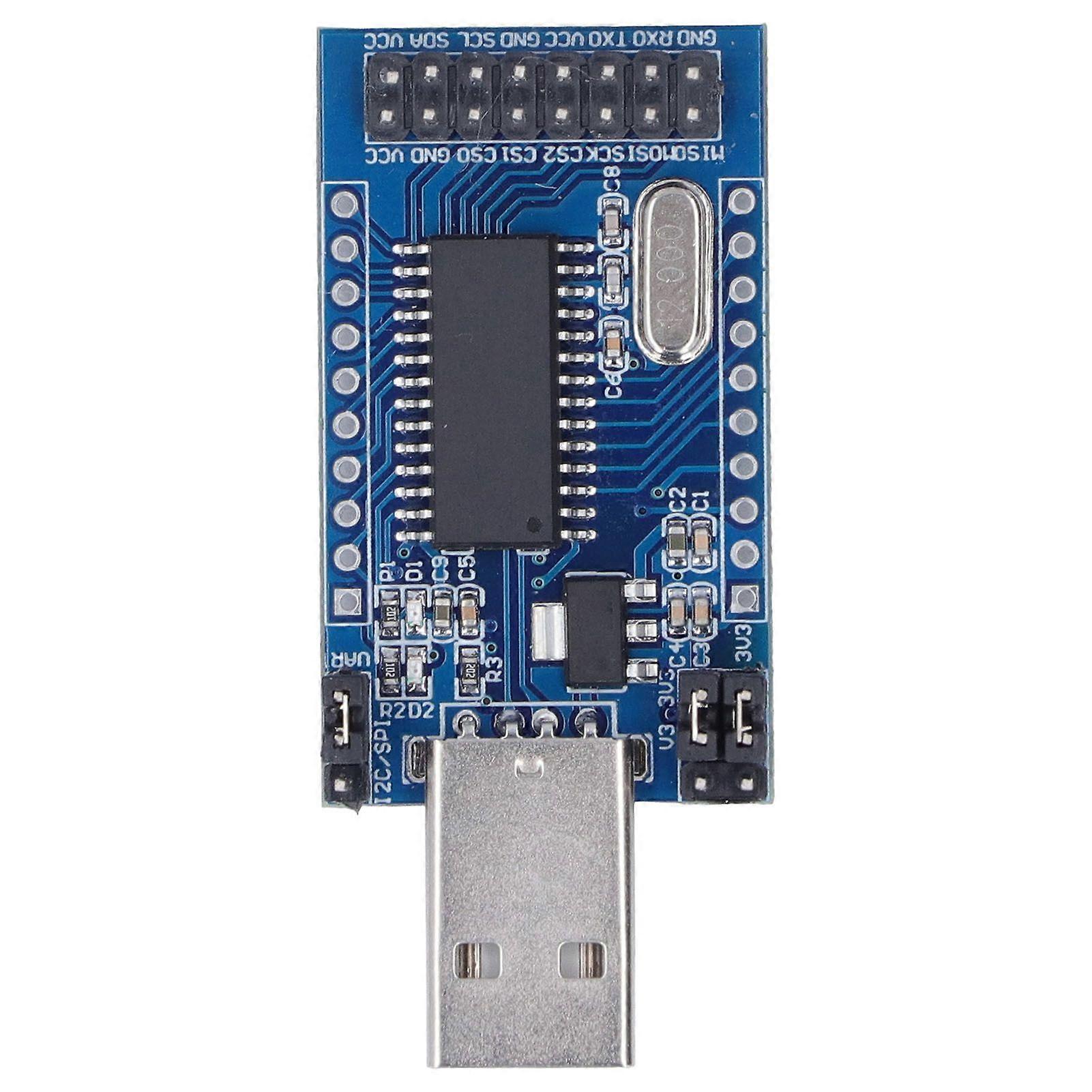 Modulo convertitore porta USB seriale parallelo a UART IIC SPI TTL ISP EPP MEM Components CH341A
